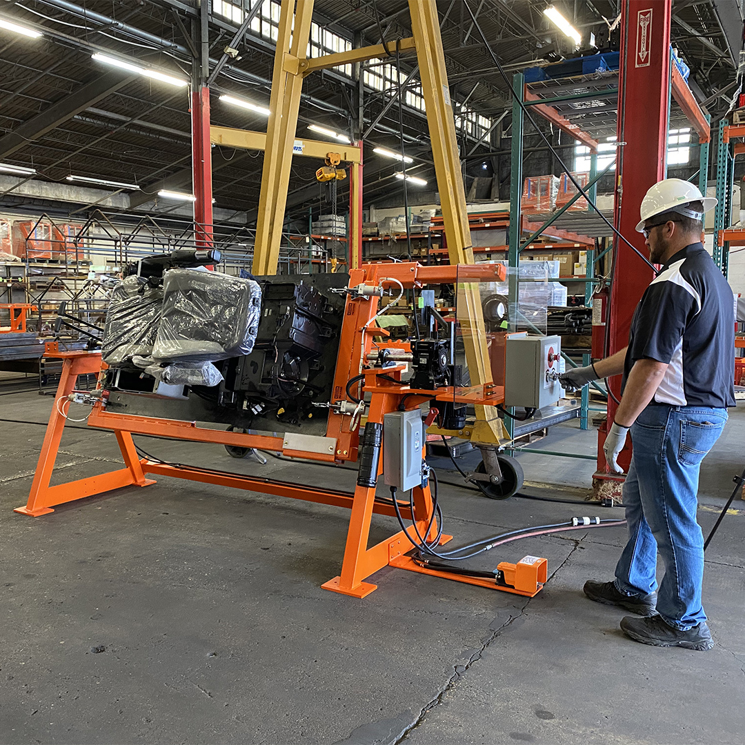 Electric Pneumatic Rollover Stand LiftWise