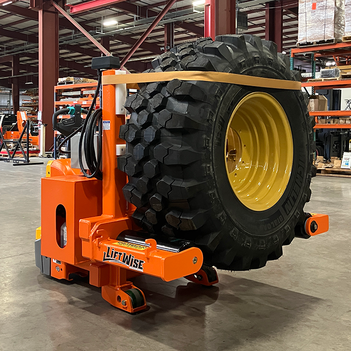 LiftWise SP600S Tire Handler_raised